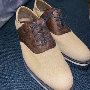 Tan and Brown Sperry Dress Shoes - Size 10.5